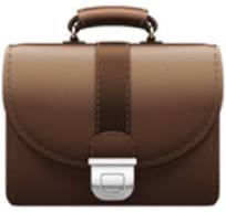 briefcase emoji